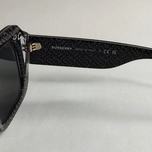 Burberry Delilah Square Sunglasses BE4327 Black - Picture 9 of 15